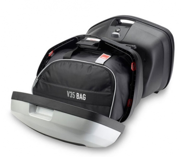 Givi V35 MonoKey@Side Koffersatz komplett mit Trägersystem - Honda CB650F (14-18), CBR650F (14-16)